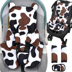 Honeau infant car seat insert cushion gray delivers plush newborn comfort on every car ride