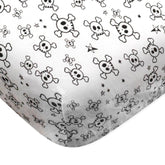 HonestBaby Rose Blossom crib sheet print for a cozy nursery