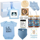 Honeydak new mom gift box display for baby showers and celebrations