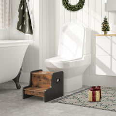 HOOBRO Step Stool non-slip pads prevent slips on bathroom tiles