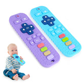 Hooku remote teether for babies showing a playful remote design and easy grip for soothing gums