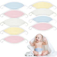 Hoolerry 8pcs yellow belly band pack for daily wear and photo moments