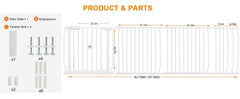 HOOOEN Heavy-duty steel construction withstands pets and daily use