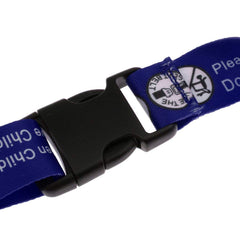 Hooshing adjustable seatbelt blue for cart provides flexible length in shops.