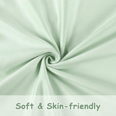 Hooyax lounger cover closeup shows ultra-soft fabric ideal for newborn comfort.