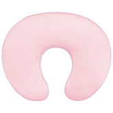 Hooyax baby waterproof nursing pillow cover pink closeup showing waterproof layer for spills