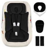 Hooyax infant car seat insert with removable head support for newborn comfort.