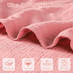 Hooyax muslin baby lounger cover fitted on a standard lounger for secure snug fit