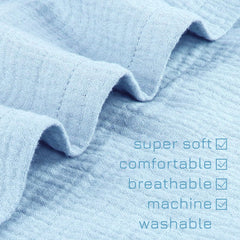 Hooyax muslin baby lounger cover soft texture enhancing gentle newborn comfort.
