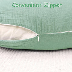 Hooyax Nursing Pillow Cover durable stitching for daily use
