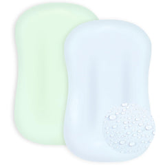 Hooyax waterproof baby lounger cover two-pack on a plush lounger keeps spills contained and skin dry.
