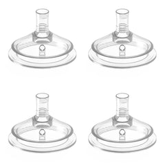Hopopower nipples for Philips Avent natural bottles four-pack for easy bottle-to-sippy transition