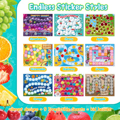 HORIECHALY Color-changing Stickers in warm water show progress visually
