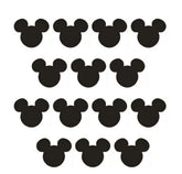 HORNO cartoon wall sticker black adds playful character to kids' rooms, simple decorating.