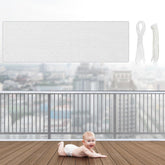Hosuly Banister Guard balcony netting on railing for child and pet safety