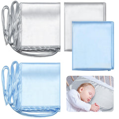Hosuly satin bassinet sheet gray close-up shows silky texture for baby comfort