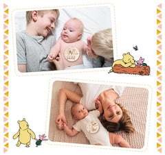 HOUISM Winnie milestone disc first-steps engraving marks milestones in style.