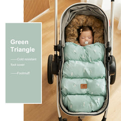 HOUSBAY stroller bunting bag hooded for secure, cozy outdoor outings.
