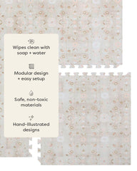 House of Noa baby play mat large floor surface delivers stable play area on hard floors