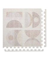 House of Noa baby play mat tile assembly showing quick setup for playtime.
