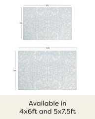 House of Noa foldable tumbling mat hand-illustrated cover adds kid-friendly style.