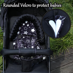 HPIENOYA belt buckle covers velcro-infant-seat protect skin and reduce belt irritation