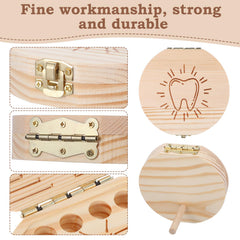 Hpmjz Tooth Fairy Box bottle for secure storage of tiny keepsakes.