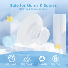 Hranio BPA-free flange insert; safe milk contact for everyday pumping.