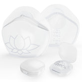 Hranio milk collector worn under the bra for discreet hands-free pumping.