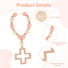 HrEtngiz baptism gift girls pink, charming keepsake for baby girl ceremonies.