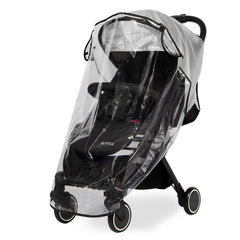 Hrzeem Clear Stroller Rain Cover with window view keeps baby visible and comfortable.