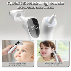 huangirl touchless thermometer ear reading enables quick, hygienic checks.