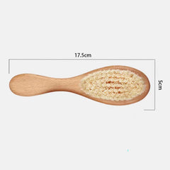 HUAYINGMEI soft-goat-hair-bristles-closeup; smooth, tangle-free hair