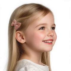 HUAZHENQI-GH mauve round clip soft fabric cover reduces snags and irritation