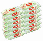 Huggies Baby Wipes Natural Care Aloe Vera pack front for sensitive-skin cleansing