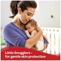 Huggies Gentle Care Preemies Diapers Size P umbilical cutout design for belly button area