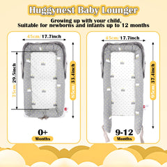 Huggynest crown ash side profile showing adjustable bumper for a snug fit
