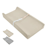 Huggynest changing pad folded for travel, easy to stash for on-the-go diaper changes