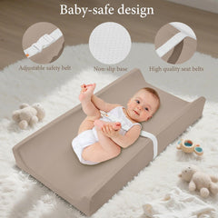 Huggynest waterproof surface allows quick wipe-down after messes