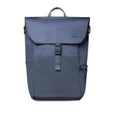 Huhu diaper bag backpack front view with magnetic quick-access for parents on the go.