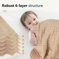 HUITAO hood-wrap smart-fit demonstrates secure wrap for wiggly babies.