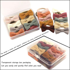 HUJIANWEN durable no-slip hair ties keep little styles neat during active play