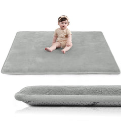 Huloo Sleep memory foam-core baby play mat cushions tummy time.
