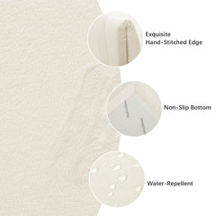 Huloo Sleep memory foam 1.3 inch thick image highlights cushioned landing during play