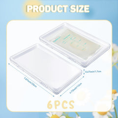 Hushee breastmilk flat tray in clear plastic enabling visible milk status at a glance