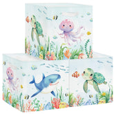 HUUMONSS marine animals cube storage turtle for toy organization