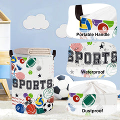 HUUMONSS hamper's metal-frame top edges keep it upright for effortless use.