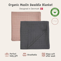Huxie Swaddle wrap for baby sleep demonstrates easy swaddling with a generous 47x47 inch size.