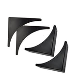 HWAQHDYL corner protector black metal front view guards furniture edges from impact