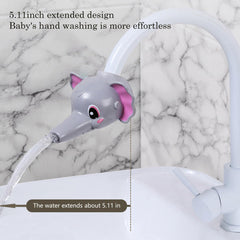 HyabDiop faucet handle extender installation demonstrates tool-free setup.
